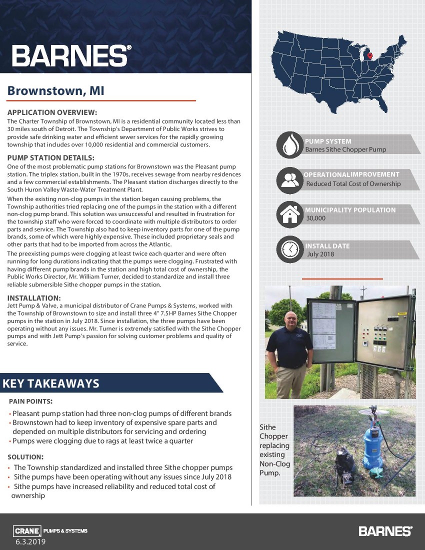 SITHE Chopper Pump in Brownstown, MI - Blog &amp;amp; Latest News | JETT Pump &amp; Valve - CaseStudy-BARNES-Sithe-6_3_19-Brownstown-MI-Reduced-2-page-001