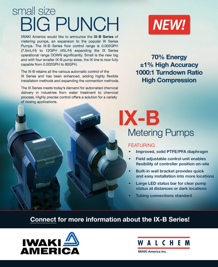 NEW Walchem Pump - Blog &amp;amp; Latest News | JETT Pump &amp; Valve - ixb